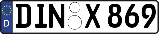 DIN-X869