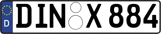 DIN-X884