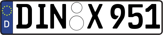 DIN-X951