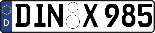 DIN-X985