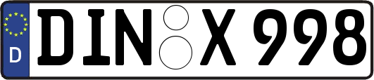 DIN-X998