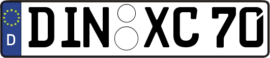 DIN-XC70