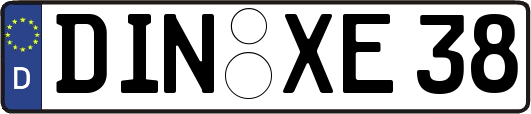 DIN-XE38