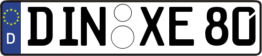 DIN-XE80