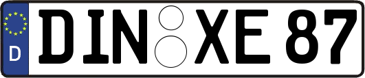 DIN-XE87