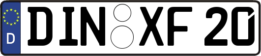 DIN-XF20