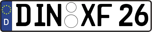 DIN-XF26