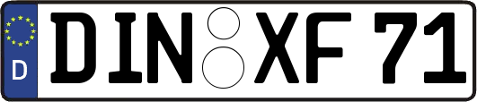 DIN-XF71