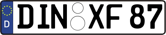 DIN-XF87