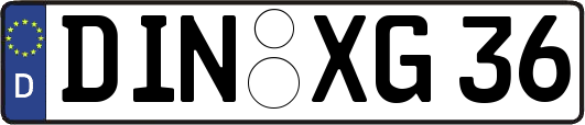 DIN-XG36