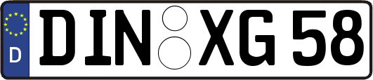 DIN-XG58
