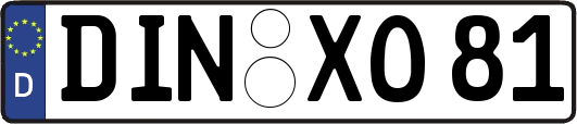 DIN-XO81