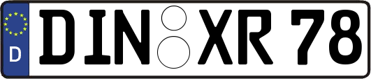 DIN-XR78