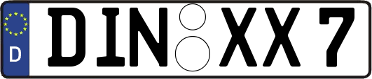 DIN-XX7