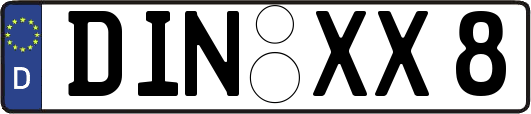 DIN-XX8