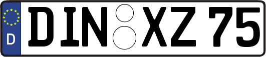DIN-XZ75
