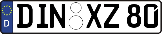 DIN-XZ80