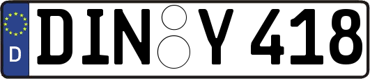DIN-Y418