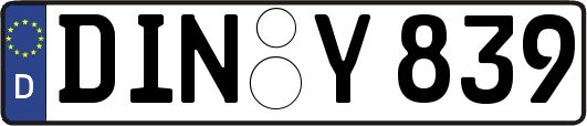 DIN-Y839