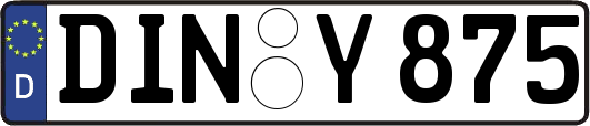 DIN-Y875