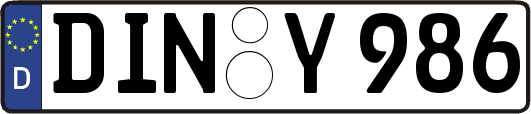 DIN-Y986