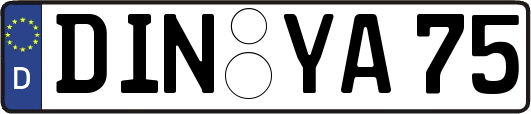 DIN-YA75