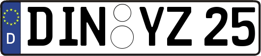 DIN-YZ25