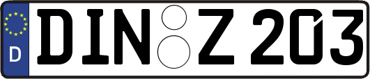 DIN-Z203