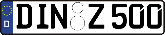 DIN-Z500