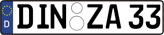 DIN-ZA33