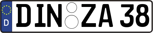 DIN-ZA38