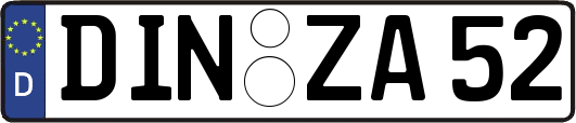 DIN-ZA52