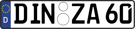 DIN-ZA60