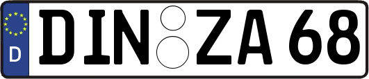 DIN-ZA68