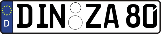 DIN-ZA80