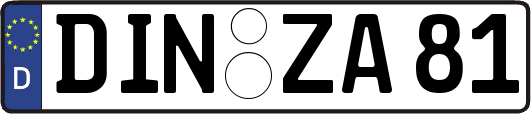 DIN-ZA81