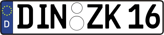 DIN-ZK16
