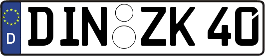 DIN-ZK40