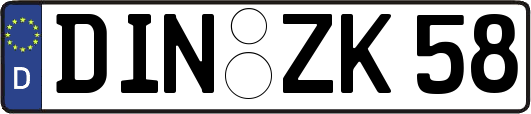 DIN-ZK58