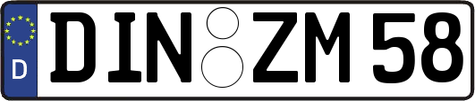 DIN-ZM58