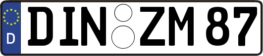 DIN-ZM87