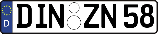 DIN-ZN58