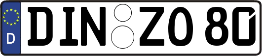 DIN-ZO80