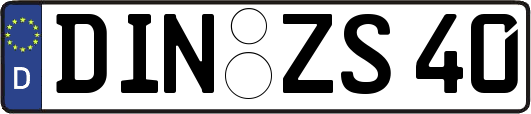 DIN-ZS40