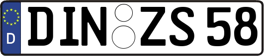 DIN-ZS58