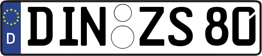 DIN-ZS80