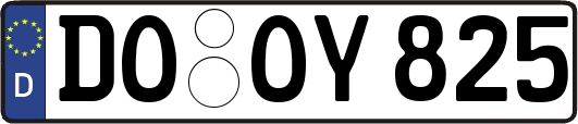 DO-OY825