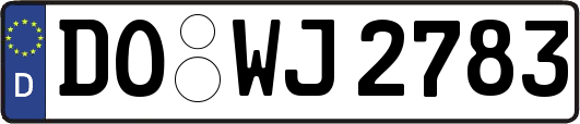 DO-WJ2783