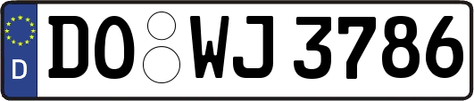 DO-WJ3786