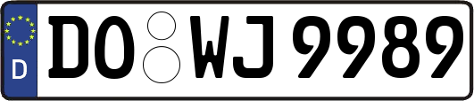 DO-WJ9989